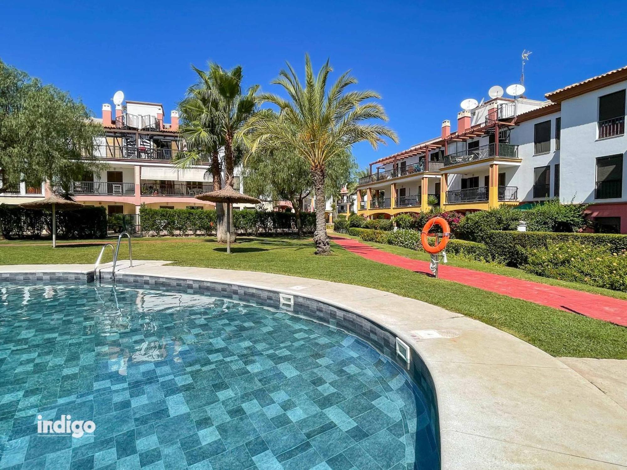 Con Jardin Y Acceso A La Piscina. Leilighet Ayamonte Eksteriør bilde
